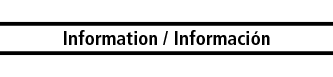 Image of a label with the word: Information / Imagen de la etiqueta con
  el texto: Información